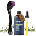 Rosemary Hair Oil with Derma Roller - 2 oz Biotin Blend