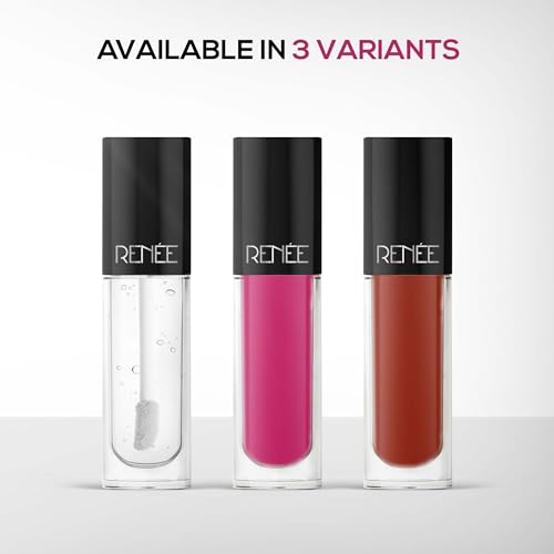 RENEE Hot Lips Lip Gloss 4.5ml - Vitamin E, Non-Sticky, Nude