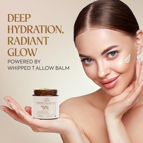 Dersie Tallow Skincare Bundle ? 2-Pack Tallow Sunscreen with Zinc Oxide + Whipped Tallow Balm ? 100% Grass-Fed, All-Natural Moisturizer & Sun Protection for Dry, Sensitive Skin ? Made in USA