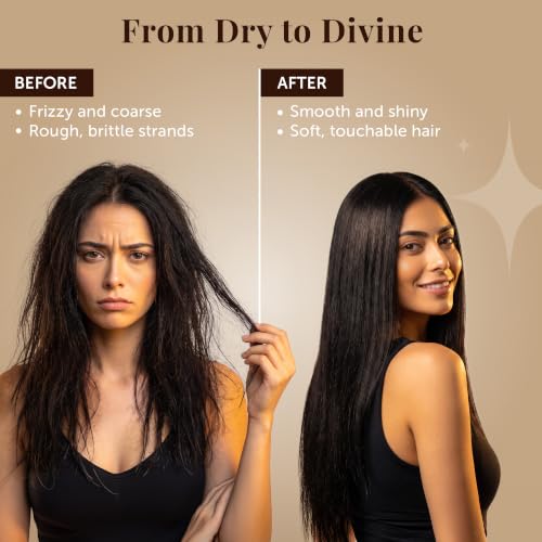 Argan Oil Hair & Skin Nourisher - Anti-Frizz, Shine, Non-Greasy - 100mL