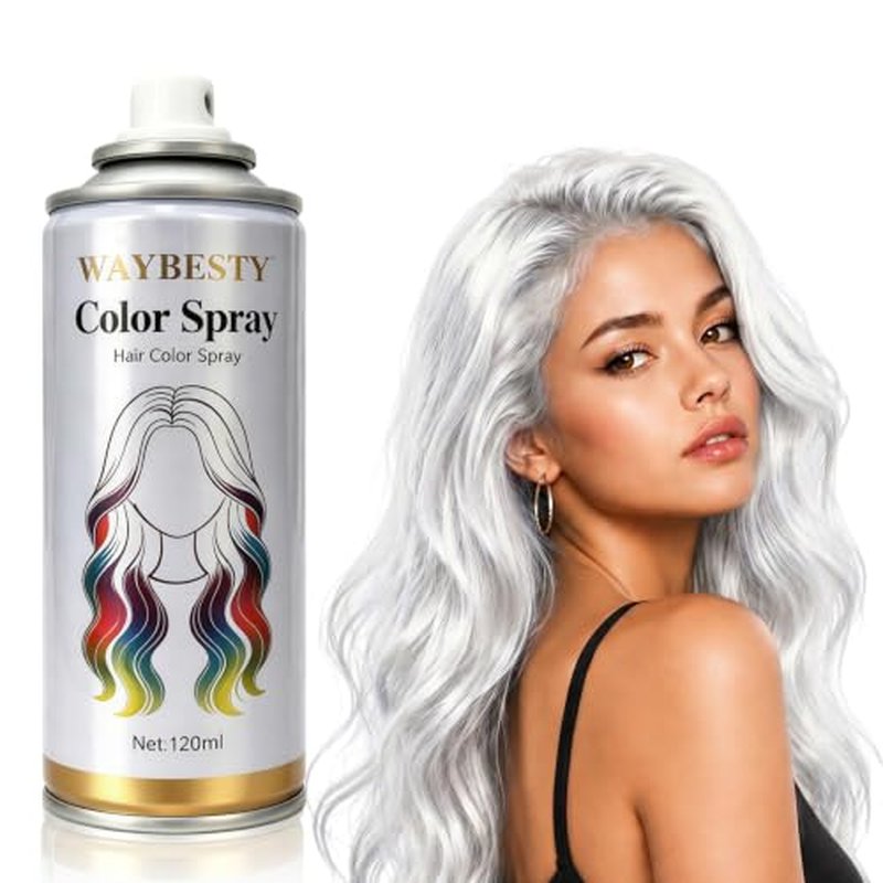 Washable Temporary Hair Color Spray - Instant Spray for Parties & Cosplay