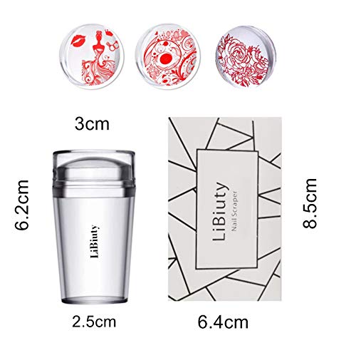 5Pcs Nail Art Plate Nail Stamp Stamping Template Image Plates Nail Art Equipment for Christmas