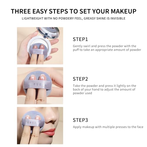 Translucent Oil Control Setting Powder Matte Finish Face