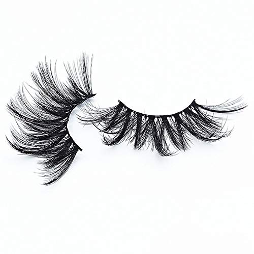 25MM Mink False Eyelashes Strip Lashes - 8 Pairs Fluff