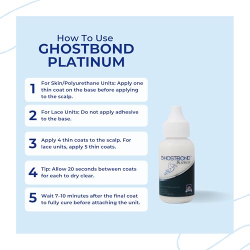 GHOSTBOND Platinum Water-Resistant Wig Glue 1.3oz