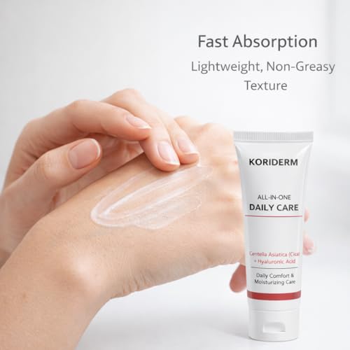 Face Cream Moisturizer 2 Pack- All-In-One Daily Facial Lotion with Centella Asiatica, Collagen & Hyaluronic Acid - Hydrates, Firms & Reduces Wrinkles - Nourishing Skin Care for All Skin Types 2P