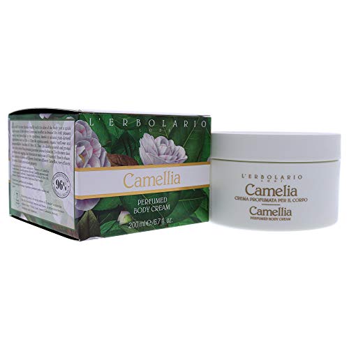 L¡¯Erbolario Body Cream ? Moisturizing Body Butter ? Nourishes, Protects with Camellia Oils ? Floral Scented Antioxidant Skin Care ? Camellia ? 6.7 oz