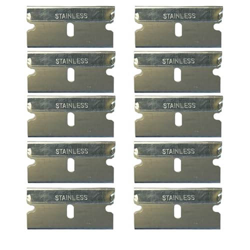 LiME LiNE Single Edge Razor Blades, Automotive Grade, Stainless Steel,10 Pack