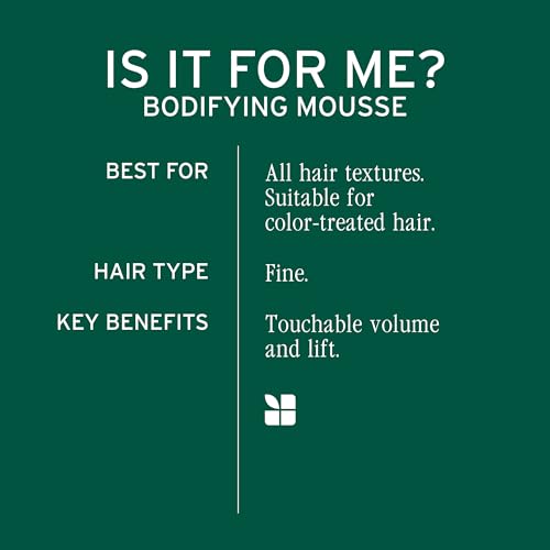 Biolage Bodifying Mousse for Voluminous Hair - Light Hold & Shine
