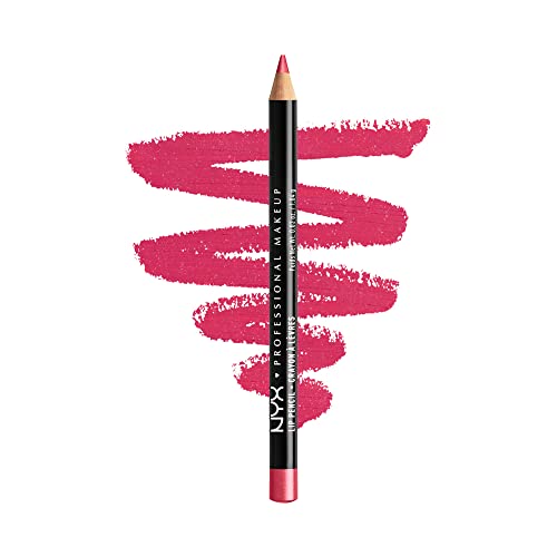 NYX Slim Lip Pencil - Long-Lasting Lip Liner, Edge Pink