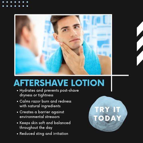 Seoul Naturals Unisex Shaving Kit, Unscented Soap Bar, Aftershave Lotion, and Hair & Beard Balm, 3-Piece Set, k beauty