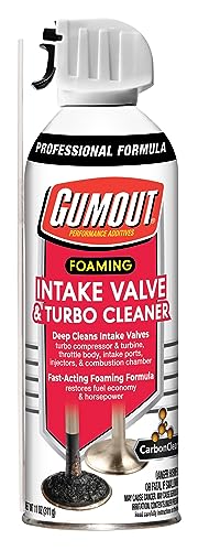 Gumout 540028 Foaming Intake Valve & Turbo Cleaner, 11 oz