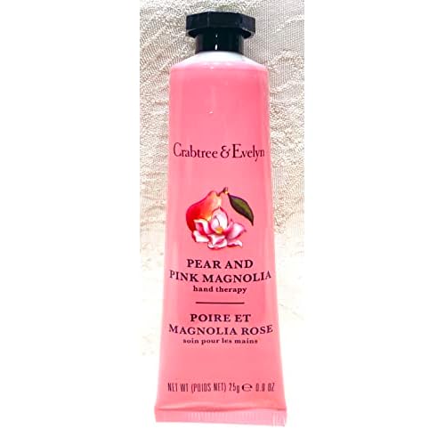 Crabtree & Evelyn Pear & Pink Magnolia Hand Therapy .9 oz SET of 4