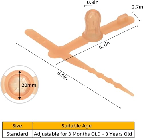 Adjustable Thumb Sucking Stop for Kids - Safe Silicone Guard