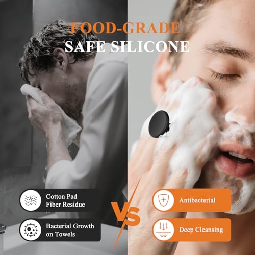 Silicone Face Scrubber Brush - Gentle Exfoliator for All Skin Types