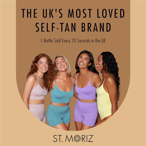St Moriz Velvet Self Tanning Mitt - Reusable Self Tanner Applicator Glove For Even Self Tan Coverage & Streak Free Finish - Use with Any Self Tanner Mousse, Mist, Lotion - Self Tan Mitt - Pack of 1