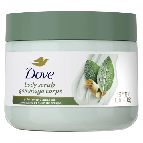 Dove Palo Santo & Sage Oil Body Scrub, 15 oz