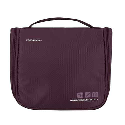 Travelon World Travel Essentials Hanging Toiletry Case