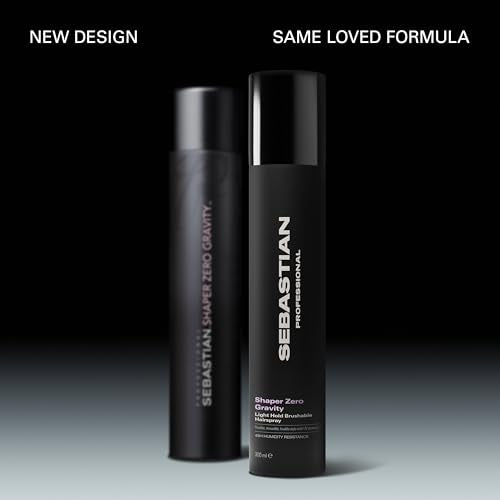 Sebastian Professional Shaper Zero Gravity Hairspray 10.6oz - Strong Hold, Lightweight Styling