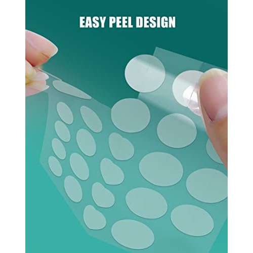 Pimple Patches 210 Counts Three Sizes, Hydrocolloid Patch Invisible with Tea Tree Oil, Acne Patches, Zit Patches for Face, Acne Spot Treatment
