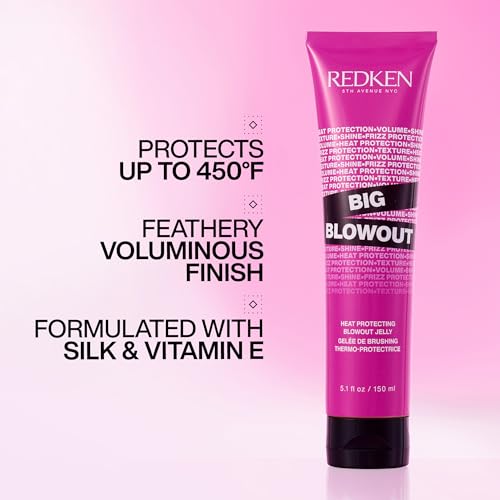 Redken Big Blowout Heat Protectant Gel - 450°F Protection