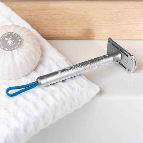 M?HLE Companion Safety Razor ? Women's Double-Edged Body Razor for Shaving, Gentle Use, Suitable for Body, Legs, & Underarms, Longer Handle, Long Lasting Blade