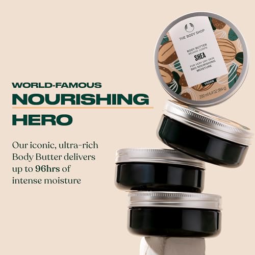 The Body Shop Nourish & Flourish Shea Body Care Gift Set, Vegan, 5-Piece Gift Set