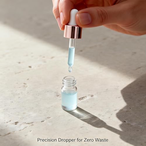 50 Pack Glass Dropper Bottles 1ml with Sample Jars & Spatulas