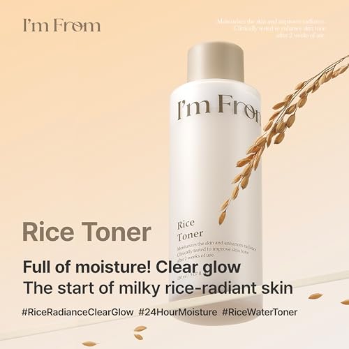 I'm From Rice Toner - Hydrating Korean Milky Glow Facial Toner (5.07 fl oz)