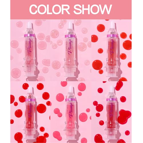3-Color Lip Plumping Booster Gloss - Fuller Lips