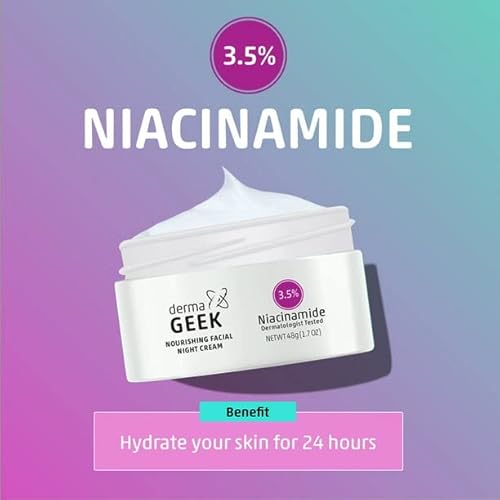 dermaGEEK Nourishing Facial Night Cream 1.7 fl oz