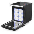 ORSUCCDE 5L Black Towel Warmer Mini Spa Cabinet, Rapid Heating