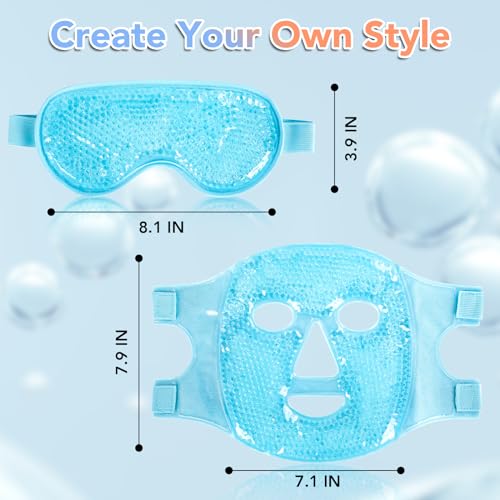 XPCARE Cooling Ice Face & Eye Mask for Puffy Eyes