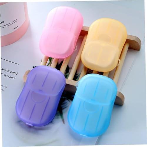 Disposable Soap Paper Pack - 5 Boxes, 500 Sheets Hand & Foot Cleaners