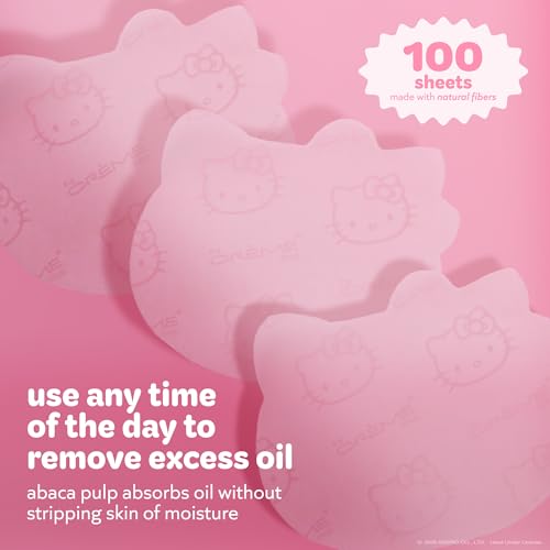 Hello Kitty Mattifying Blotting Paper Compact with Mirror