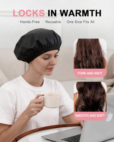 Deep Conditioning Hair Heat Cap – Reusable Thermal Treatment