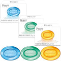 Pears Soap, Pure & Gentle Glycerin Soap Variety 3-Pack ? Blue with Mint, Green with Lemon Flower Extract, and Amber with Natural Oils, 4.4 Oz Each