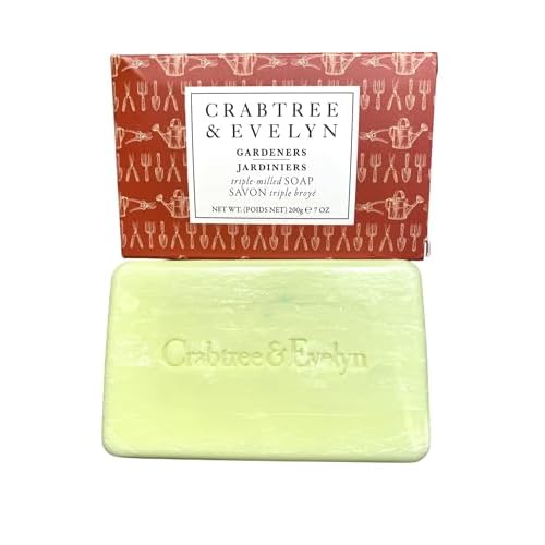 Crabtree & Evelyn Gardeners Triple Milled Soap Bar 7 oz - Large