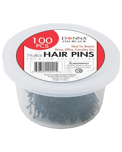 DONNA 1.75" Hair Pins in Jar 100pcs