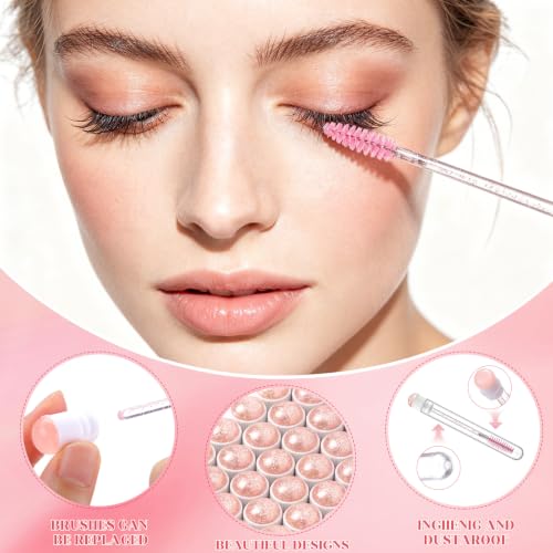 Patelai 80 Pc Disposable Mascara Brush & Tube Set