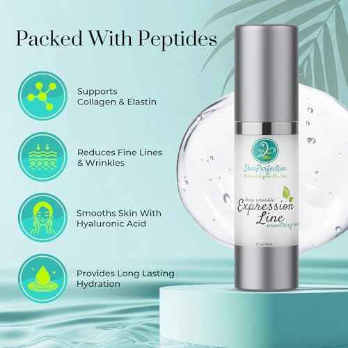 Expression Line Deep Wrinkle Anti-Aging Serum Matrixyl 3000 Argireline Syn-Ake Snap 8 Spin Trap Hyaluronic Acid Crow's Feet Forehead Skin Perfection