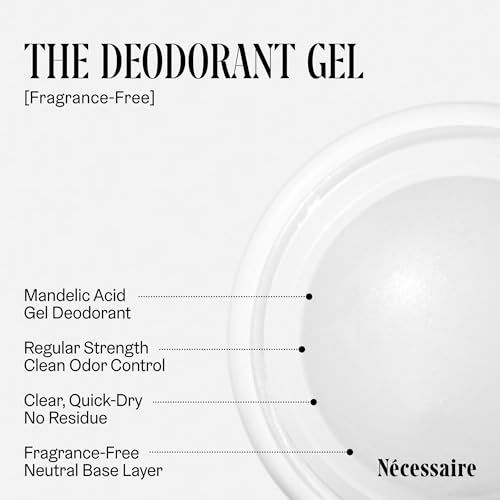 Nécessaire The Deodorant Gel - Clinical AHA Deodorant, 1.7oz