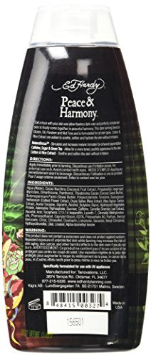 ED HARDY Peace & Harmony Tanning Intensifier Lotion 10oz