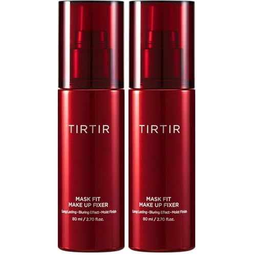 TIRTIR Mask Fit Make-up Fixer | 24H Transfer-Resistant Lightweight Non-Greasy Makeup Setting Spray 2.7 Fl Oz (Pack of 2)