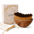 Lymphatic Face Brush with Wooden Handle for Facial Sculpting & Drainage