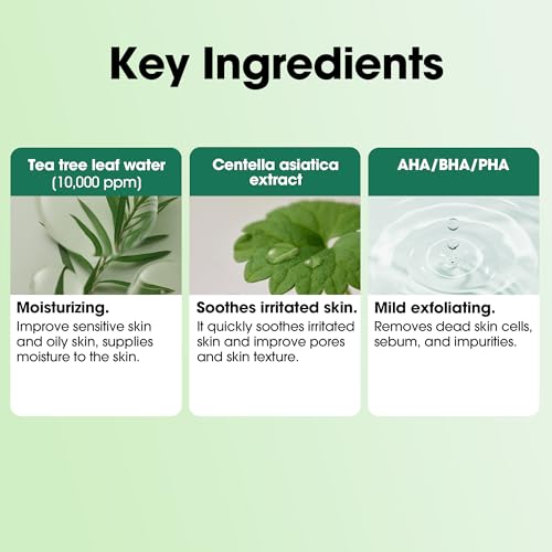 SOME BY MI AHA BHA PHA 30 Days Miracle Serum - 1.69oz, 50ml - Daily Centella Ampoule Serum with Niacinamide for Soothing, Calming and Clear Skin - Pore, Sebum and Blackhead Care - Korean Skin Care