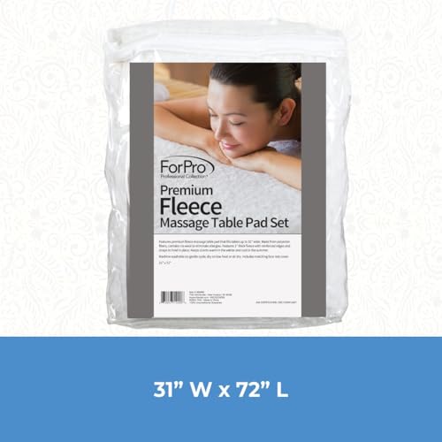 Premium Fleece Massage Pad Set 31" x 72" – Hypoallergenic