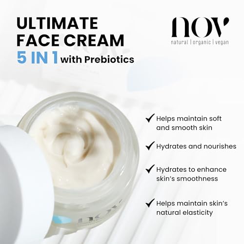 NOV Ultimate Face Cream - Face Moisturizer for Collagen Boost - Anti Aging Moisturizer Cream for Firming, Hydrating, Replenishing Skin - 1.69 oz
