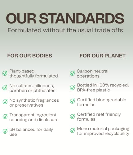 Organic Vegan Shampoo & Conditioner - Tea Tree Oil, Color Safe