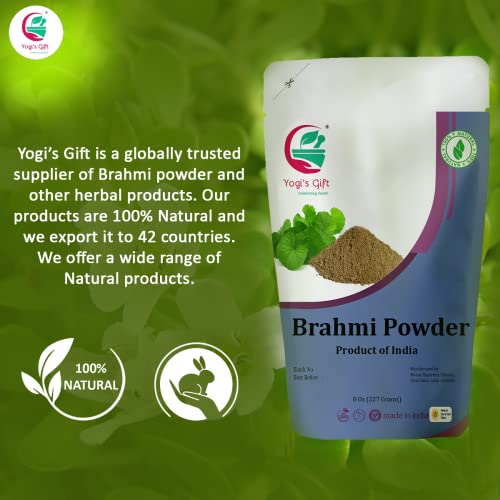 Brahmi Powder 8 Oz | Hair Growth & Scalp Nourishing Mask